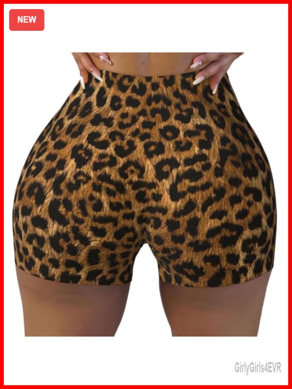 High Waist Tummy Control Biker Shorts Stretch Yoga Gym Running Active